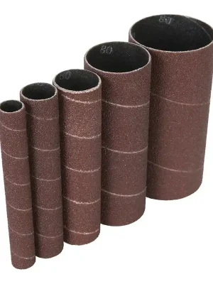 Korund-Schleifhülsen TSPSS80G5PK, 80-er Körnung, 5 Stück - Extra sparen