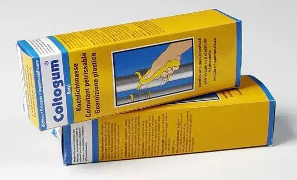 Premium-Qualität - Knetdichtung 600 g für jede Fuge, Farbe grau