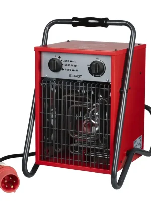 Heizlüfter EK5001 mit Strom, 400 V, 5000 W | Hammerpreis