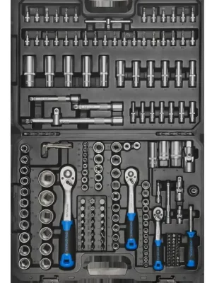 Aktion - Steckschlüsselsatz 1/4"-1/2"-3/8" 184-teilig