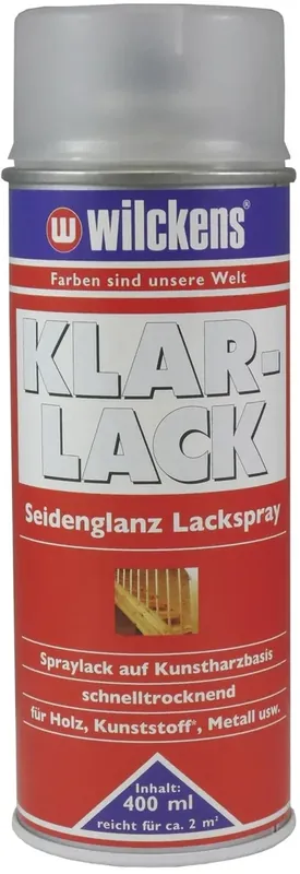 Klarlack Seidenglanz Lackspray Farblos 400 ml - Jetzt neu