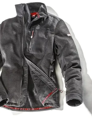 Nur noch wenige | Faserpelzjacke BULLSTAR schwarz, Gr. S