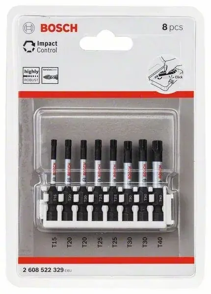 Angebot - Impact Control Power Bit Pack, 8-teilig