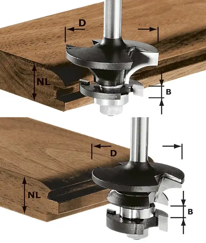 KonterProfilfräser HW S8 D43 / 21 A / KL - Preis gesenkt