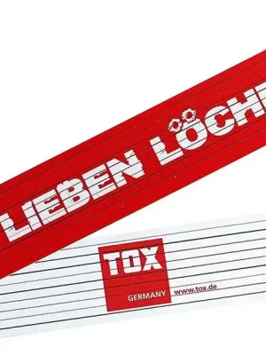 Meterstab 2 m "... wir lieben Löcher!" | Neu hinzugefügt