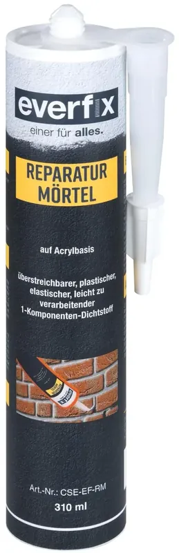 Sofort bestellbar - Reparatur Mörtel in 310 ml Kartusche