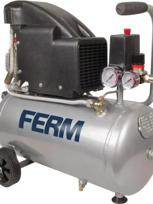 CRM1045 Kompressor - 1100W - 1.5 PS - 24 Liter - Max. 8 Bar - Inkl. 1/4 Inch universale Abkürzung und 2 Manometern | Einfach bestellen