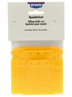 Kunststoffspachtel-Set, 4-teilig | Sonderaktion