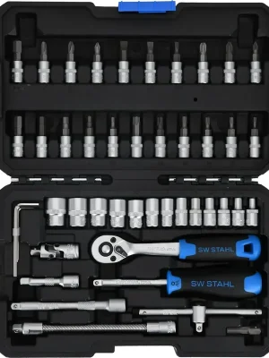 Steckschlüsselsatz, 1/4", 48-teilig | Top bewertet