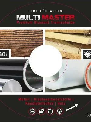 Diamant- Trennscheibe Multi Master - 230 mm - Abverkauf