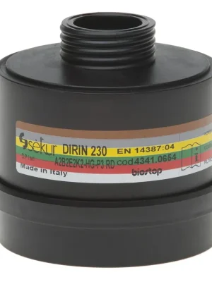 Mehrbereichs-Kombifilter für Atemschutzmasken DIRIN 230A2E2K2 HG-P3R D - Neue Ware