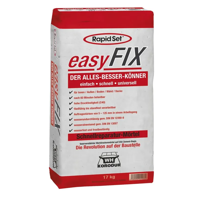 easyFIX Reparatur-Mörtel, 17 kg - Herstellerpreis