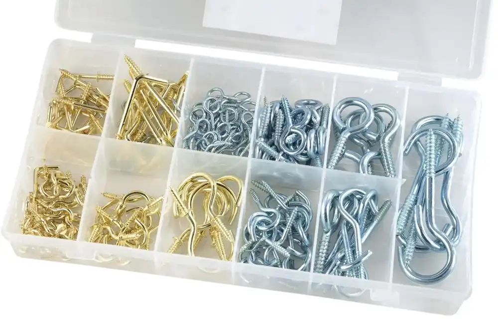 Schraubösen-Haken Sortiment, 214-teilig - Neu im Sortiment