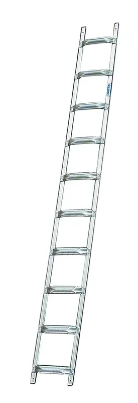 Premium-Qualität | Dachleiter, 12 Sprossen, Alu - Breite 37 cm, Länge 340 cm