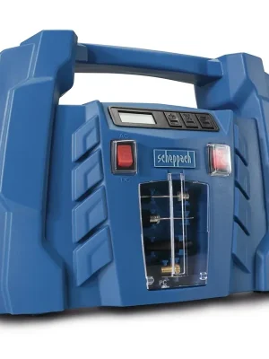Hammerpreis - Mobiler Kompressor Air Force 5 / elektrische Luftpumpe, 230V / 12V, 8 bar inklusive Zubehör