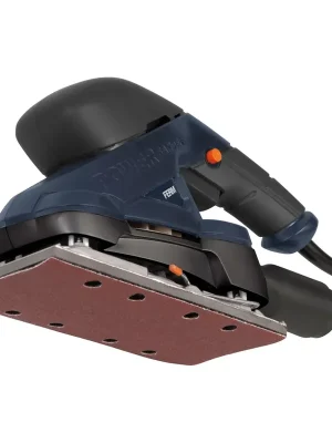 PSM1024 Schwingschleifer 180W - Klettverschluß - Soft griff - Mit 10 Stück Schleifpapiere (P80, P120) und Vakuum-Adapter | Expressversand
