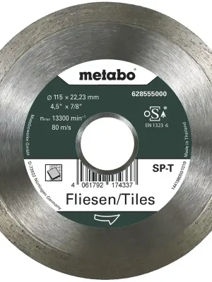 Bestellbar - Diamanttrennscheibe SP-T, 115 x 22,23 mm