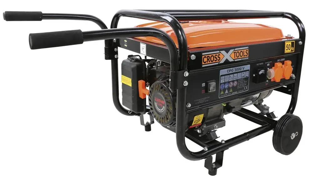 Endet bald | Benzin-Stromerzeuger "CPG 3000 V" - 2,5 kW Dauerleistung