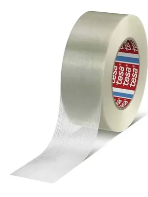 Filamentklebeband, glasfaserverstärktes Klebeband, transparent, 50mm | Rabatt