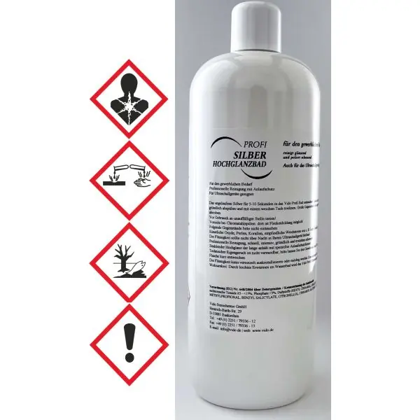 Neue Ware - SILBER HOCHGLANZBAD 1000ML