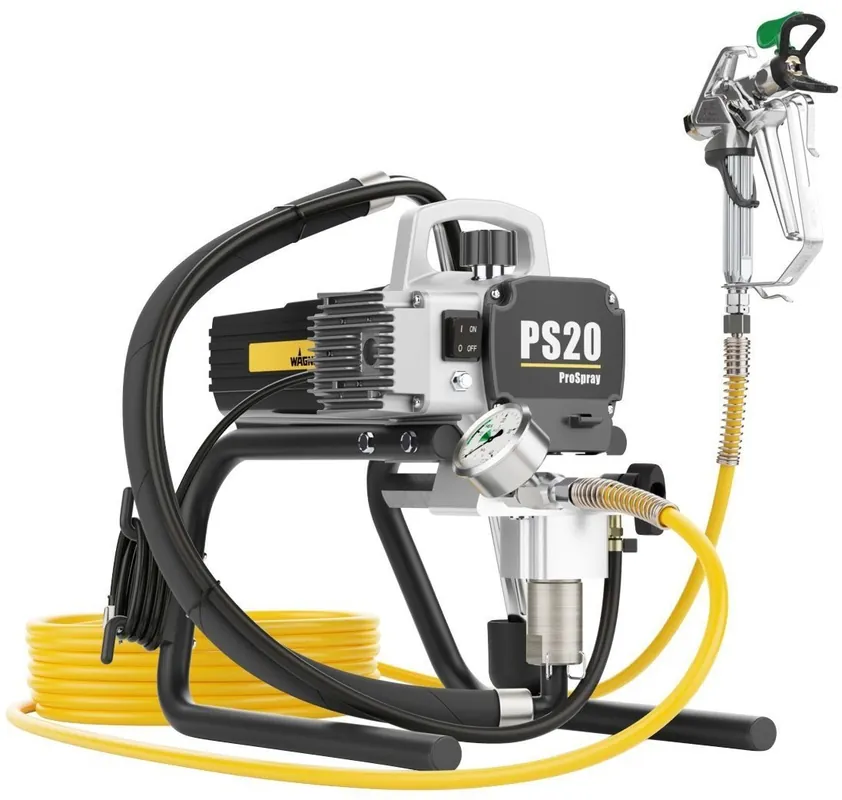 Extra sparen - Wagner Prospray 20 Airless Farbsprühgerät mit Kolbenpumpe Farbsprühsystem