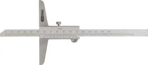 KS Tools Tiefenmessschieber 0 - 200 mm (300.0572) | Abverkauf