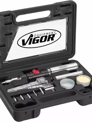 Nur begrenzt verfügbar - Vigor Equipment Lötkolben-Satz V5512 Test Gaslötkolben