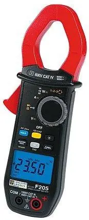 Aktion | Chauvin Arnoux F205 True RMS 1000 V 900 A V Digital-Multimeter