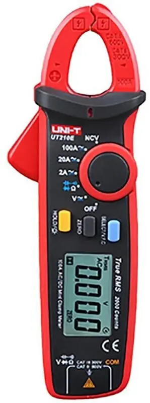 Hochwertig - Uni-T Mini-Zangenmessgerät TRMS AC/DC (UT210E) Messzange