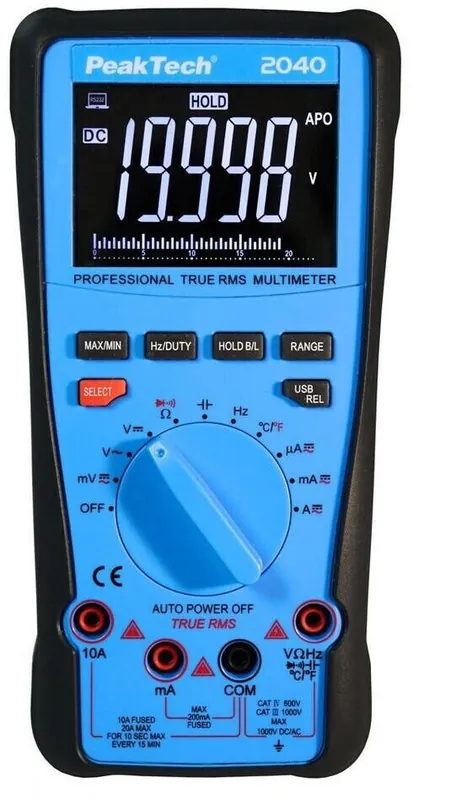PeakTech 2040 TRMS Digital-Multimeter - Günstig