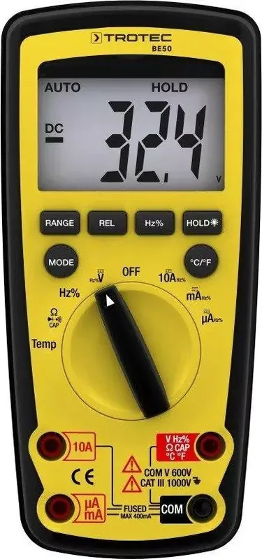 Trotec BE50 Digital-Multimeter - Nur noch kurze Zeit