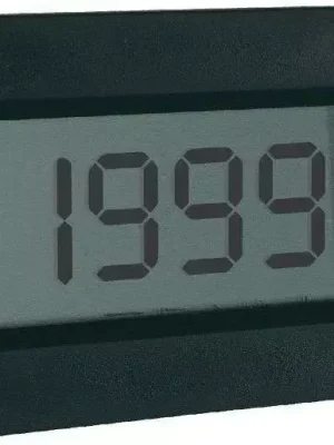 Bestseller | PeakTech Digital Einbau Voltmeter / Amperemeter 2000 Counts 1 Stück LDP-135 Schwarz Grün Digital-Multimeter