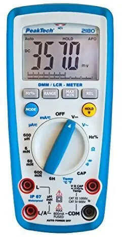 Fast ausverkauft - PeakTech P 2180 RMS 1000V 600mA Digital-Multimeter