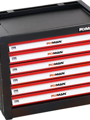 Werkstattschrank, 6-Schubladen, 690×465×535mm, 200kg (FIXMAN FX-C1NP6) | Sehr gefragt