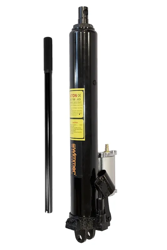 Auf Lager - 8T Hydraulikzylinder, Antrieb mit Pumpstange oder Pneumatikmotor (LRJ8-A)