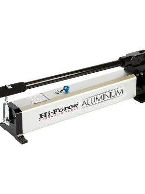 Nur noch wenige - Hydraulische Zweistufige Handpumpe ALU (700bar, 2000cm3) (HI-FORCE HP232)