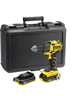 18V FATMAX Akku-Schlagbohrschrauber 2x2Ah im koffer (STANLEY FMC627D2-QW) - Preisvorteil