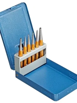 Durchtreiber-Satz in Metallklappkassette 6-teilig (GEDORE 113 D) 8754060 - Neu
